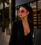 Replica gafas Givenchy Cut Sunglasses para Dama con Protección UV 400