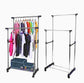 Perchero Dual Estante Organizador de Ropa