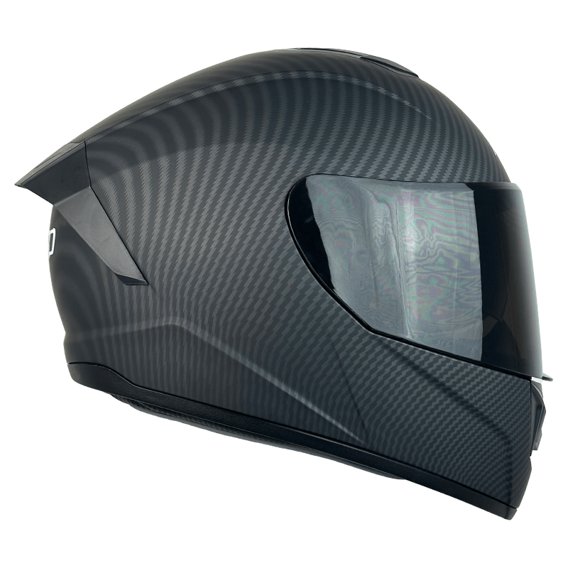 Gray helmet for bikers