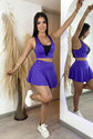 Conjunto de falda-short deportivo para dama