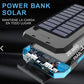 POWER BANK SOLAR G2 CON BRUJULA DE 20.000 mAh