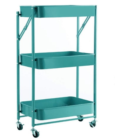 Carro Organizador 3 Niveles Metálico Plegable