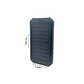 Power Bank Solar Batería Cargador capacidad 7200 mAh