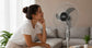 Ventilador de Pedestal marca Home Element 16"