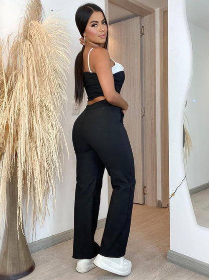 Conjunto 2 piezas pantalón y top