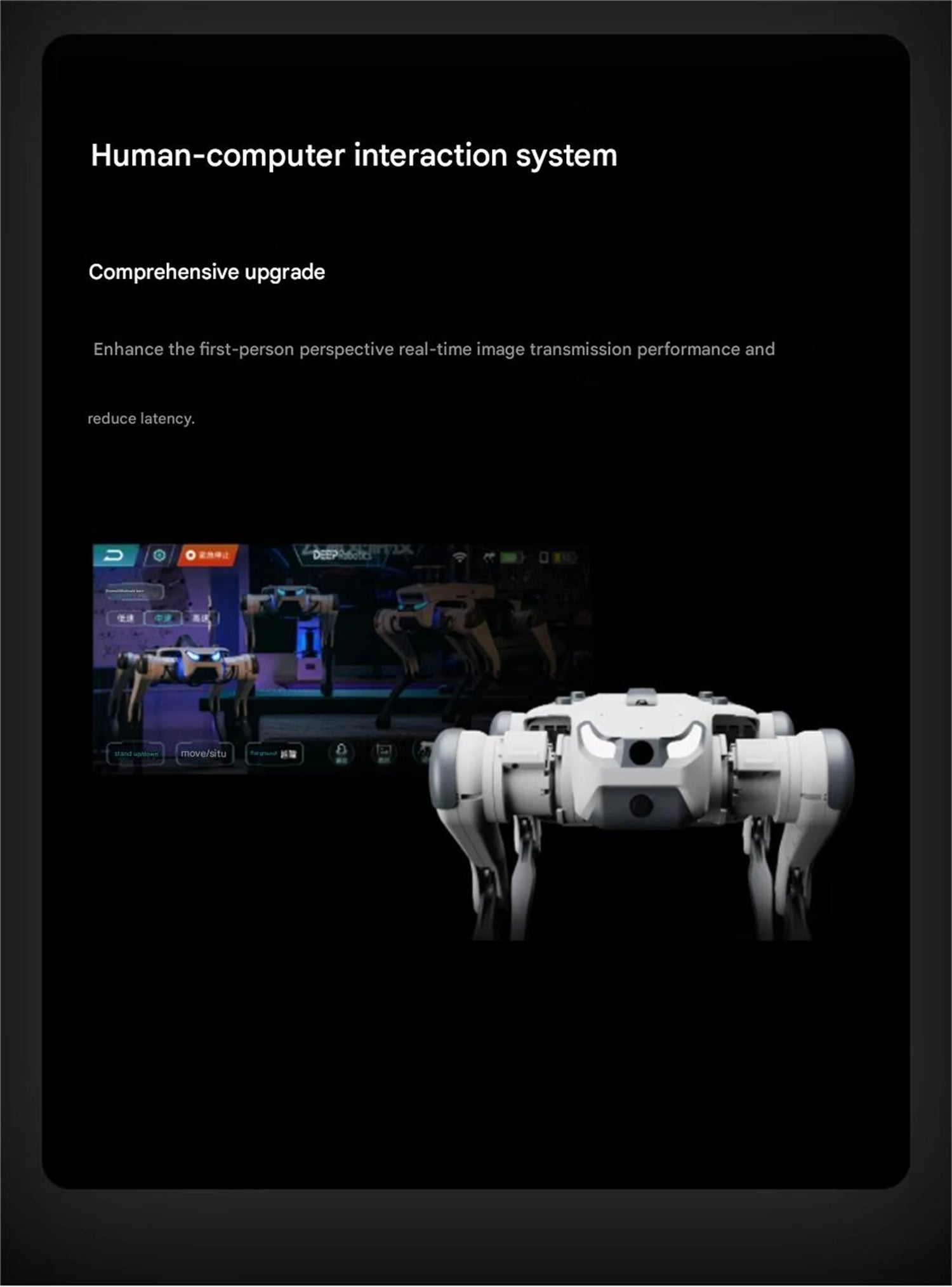 TECNOLOGIA AVANZADA         Robot "Perro biónico inteligente para Protección" DEEPRobotics Jueying Lite3