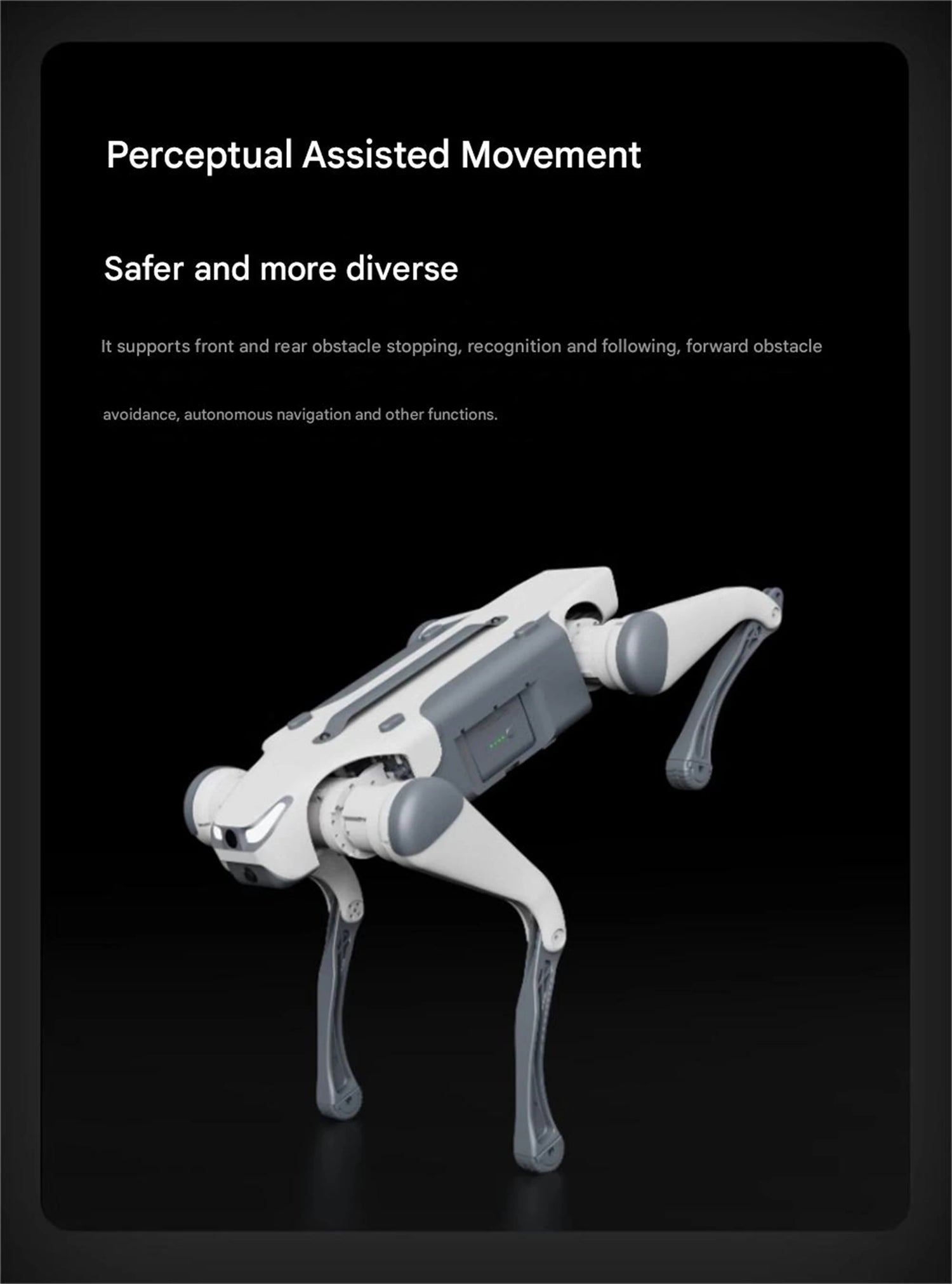 TECNOLOGIA AVANZADA         Robot "Perro biónico inteligente para Protección" DEEPRobotics Jueying Lite3