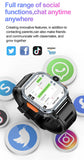 Reloj inteligente XIAOMI PGD Android GPS 16G/64G ROM almacenamiento HD cámara Dual 4G 5G SIM WIFI inalámbrico rápido acceso a Internet reloj