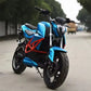 Motocicleta eléctrica de carreras 72ah litio, CEE COC 72v 5000w potente, velocidad rápida 100km Legal en carretera Moto Eléctrica.