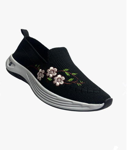 Tenis Slip On Flower Mujer | Ligeros