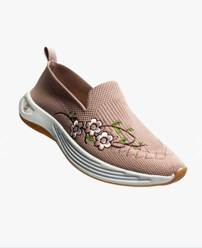 Tenis Slip On Flower Mujer | Ligeros