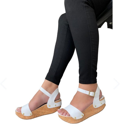 🌸 Sandalias White Elegance