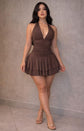 Vestido Fruncido Polilicra Premium