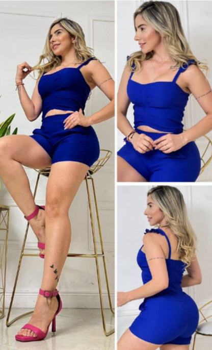 Enterizo braga shorts