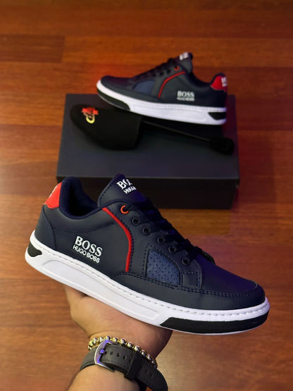 TENIS CLASICOS DE MARCA (HUGO BOSS) PARA HOMBRE