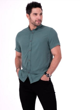 Camisa manga corta neru para caballero