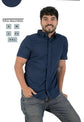 Camisa manga corta neru para caballero