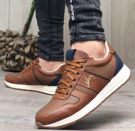 TENIS CLASICOS DE MARCA (VELEZ) ESTILO "CURVA"