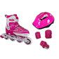 PATINES EN LINEA KIT DE MARCA "BLADES" COLOR FUCSIA