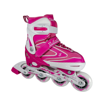 PATINES EN LINEA KIT DE MARCA "BLADES" COLOR FUCSIA