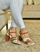 Sandalias Dama Elegance Bicolor