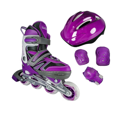 PATINES EN LINEA KIT DE MARCA "BLADES" COLOR FUCSIA