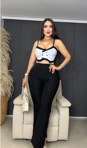 Conjunto de 2 prendas Pantalón y Blusa
