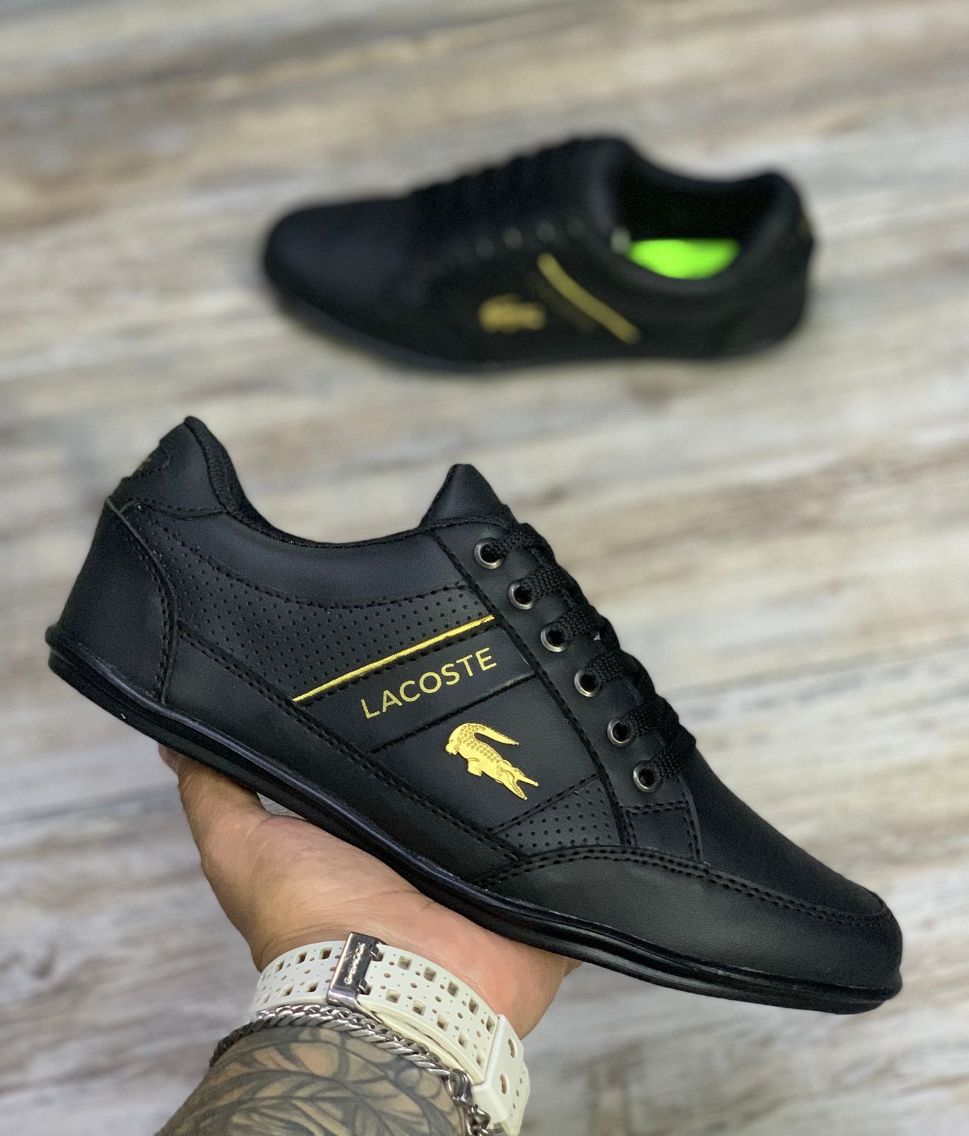 lacoste chaymon negros