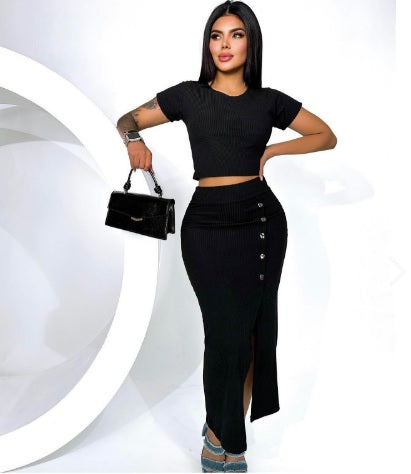 Conjunto Paris "Falda con blusa".