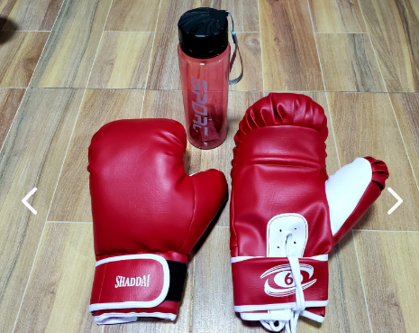 GUANTES DE BOXEO + TERMO