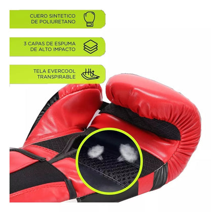 Guantes De Boxeo Profesionales 12 Onzas
