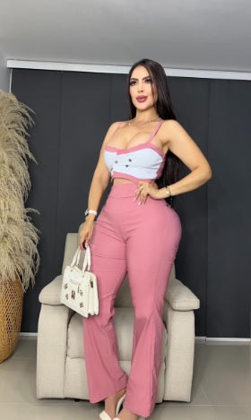 Conjunto de 2 prendas Pantalón y Blusa